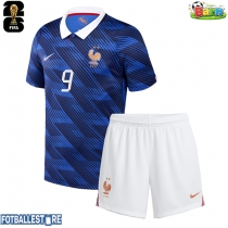 Frankrike Marcus Thuram #9 Hjemmedraktsett Barn VM 2026 Kortermet (+ Korte bukser)